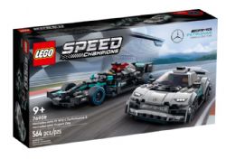 JC22 LEGO SPEED CHAMPIONS - MERCEDES-AMG F1 W12 E PERFORMANCE ET MERCEDES-AMG PROJECT ONE #76909